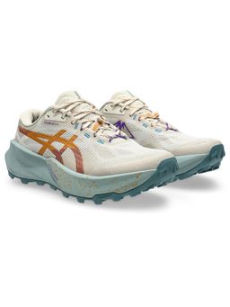 ASICS - Women Beige TRABUCO 14 Running Shoes