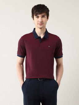 Arrow Sports - Men's Solid Regular Fit Polo T-Shirt