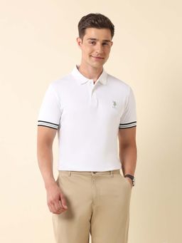 U.S. POLO ASSN. - Men's Pure Cotton Slim Fit Classic Polo T-Shirt
