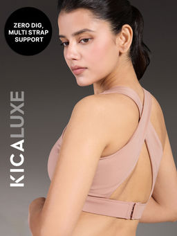 Kica - Luxe Crostini Full Coverage And High-Impact Sports Bra For Gym