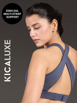 Kica - Luxe Crostini Full Coverage And High-Impact Sports Bra For Gym