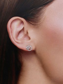 Kai Jewel - Sterling Silver Charming Pearl Butterfly Earrings