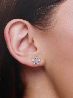 Kai Jewel - Sterling Silver Lumina Star Stud Earrings