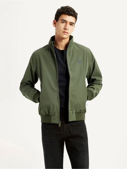 Levi's - Men's Solid Olive Bomber Jacket