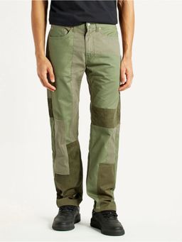 Levi's - Men's Green Straight Fit Trouser