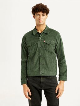 Levi's - Men's Checkered Green Trucker Jacket