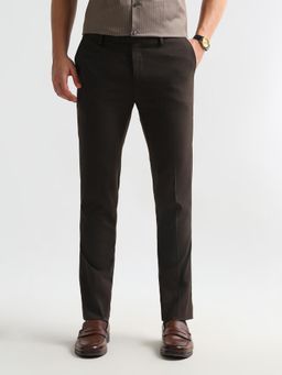 Arrow - Men's Textured Regular Fit Trouser