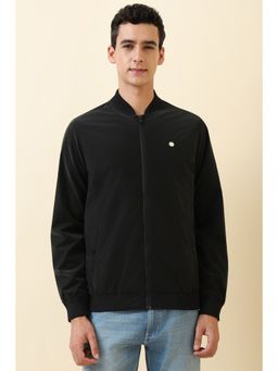 Allen Solly - Men's Black Solid Jacket