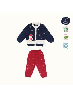 Kids of Greendeer - Unisex Multi-Color Printed Sweater with Joggers (Set of 2)