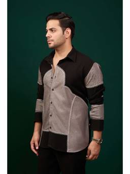 MENERO - Men's Black Shirt