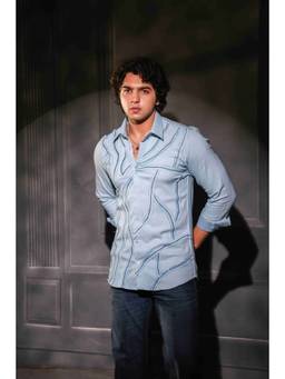 MENERO - Men's Blue Shirt