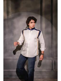 MENERO - Men's White Shirt