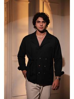 MENERO - Men's Black Shirt