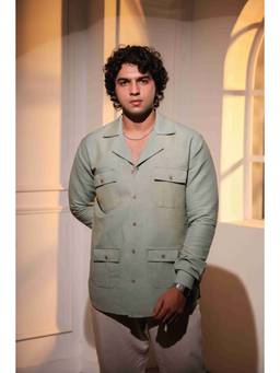 MENERO - Men's Olive Shirt