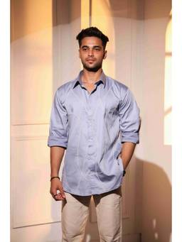 MENERO - Men's Blue Shirt