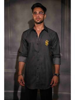 MENERO - Men's Black Shirt
