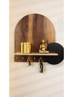 Cinch Home - Arch Wall Key Holder with Shelf