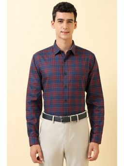 Allen Solly - Men Multi-Color Checks Formal Shirt