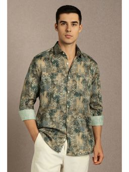 Louis Philippe - Men Multi-Color Printed Casual Shirt