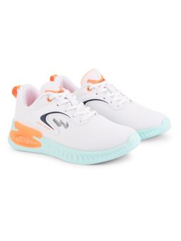 Campus - Aries CH White Kids Sports Shoes