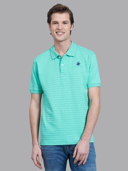 Beverly Hills Polo Club - Invisible Stripe Textured Polo