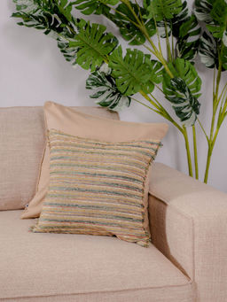 ONSETHOMES - Roadway Green Handwoven Cushion Cover