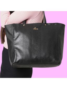 Lavie - Croc Nov Tote Bag (Black) (L)