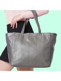 Lavie - Croc Nov Tote Bag (Dk.Grey) (L)
