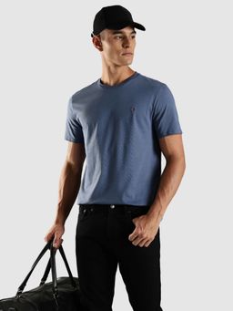 Tommy Hilfiger - Blue Solid Regular Fit T-Shirt