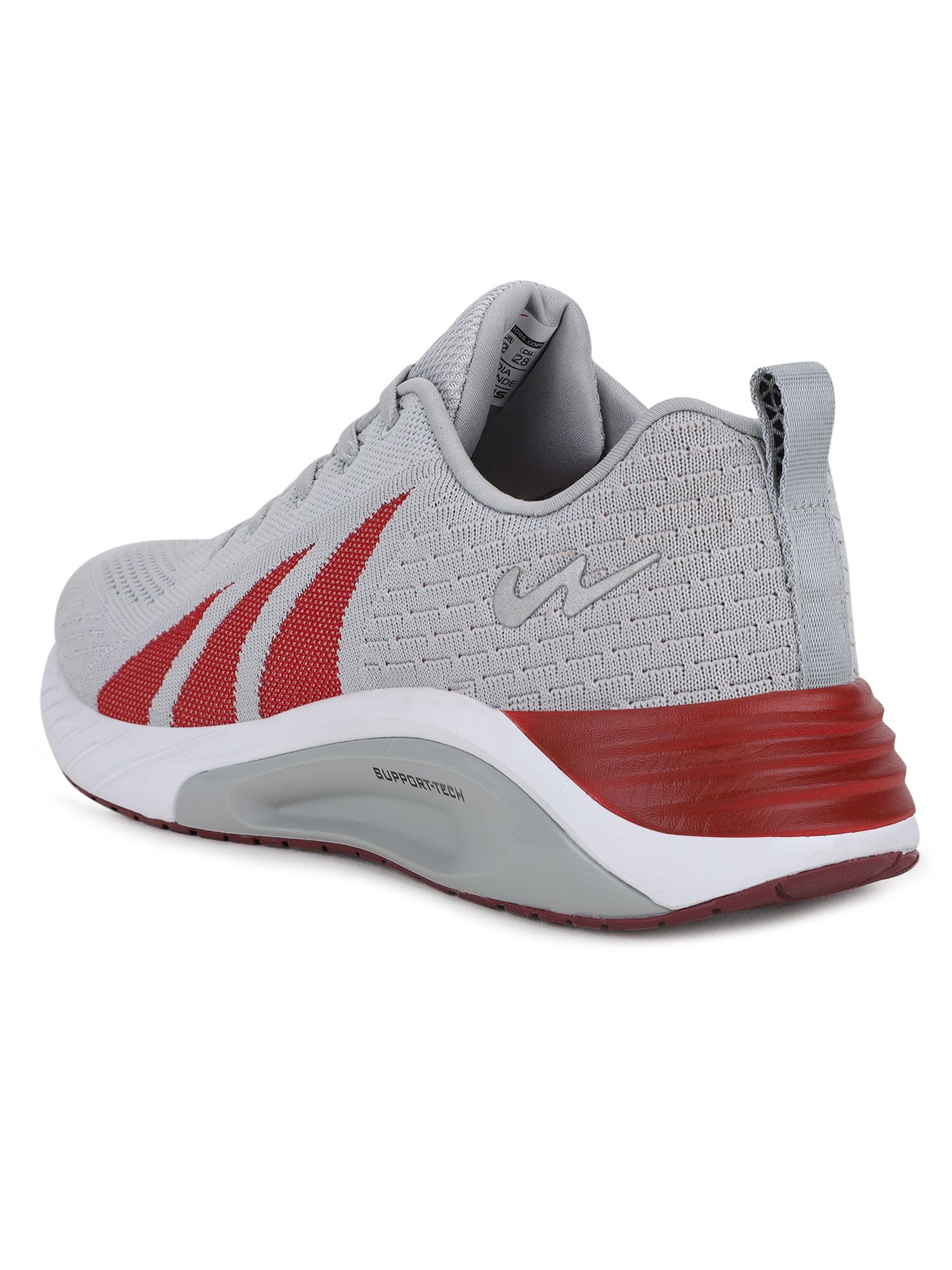 Buy Campus Bennett Grey Running Shoes 