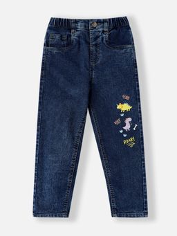 Nautinati - Dinosaur Printed Jeans for Boys