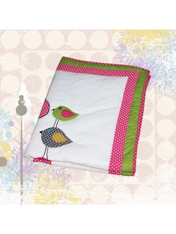 Oscar Home - Giraffe Design Baby Embroidered Quilt/Blanket Made In Premium Soft Fabric