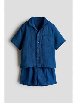 H&M - Boys Blue 2-Piece Set