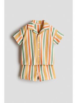 H&M - Boys Multi-Color 2-Piece Cotton Jersey Set