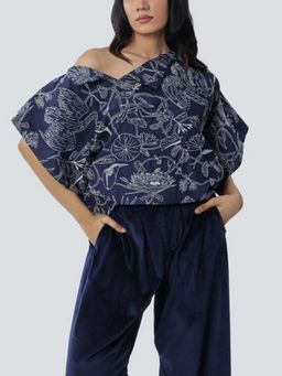 No Grey Area - Zari Maalai Off-Shoulder Top