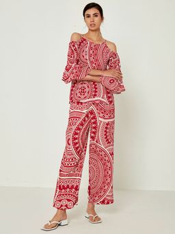 Ancestry - Printed Crepe Co-ord (Set of 2)