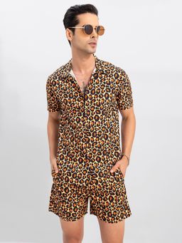 Snitch - Leopard Print Yellow Co-Ord