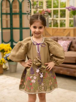 Fayon Kids - Earthy Linen Dress