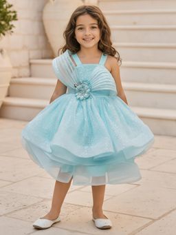 Fayon Kids - Blue Sequence Dress