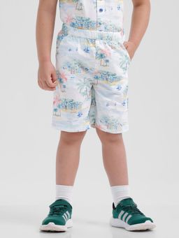Kate & Oscar - Boys Allover Printed Elasticated Shorts