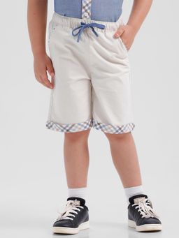 Kate & Oscar - Boys Elasticated Shorts with Contrast Hem