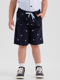 Kate & Oscar - Boys Elasticated Shorts with Embroidered Front