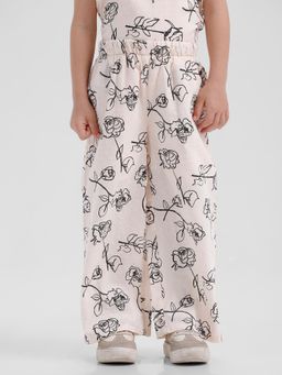Kate & Oscar - Girls Allover Floral Printed Trouser