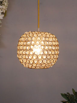 Homesake - Crystal Hanging Pendant Light Melon