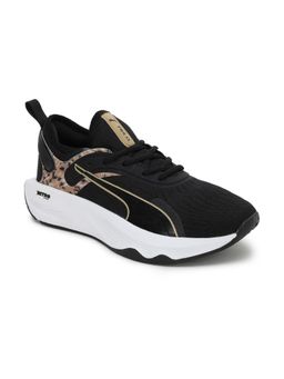 Puma - PWR XX Nitro Safari Glam Womens Black Running Shoes