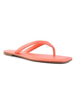 London Rag - Solid Coral Flats