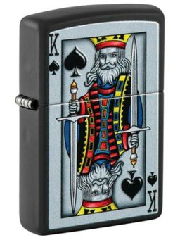 Zippo - King of Spade Design Windproof Pocket Lighter