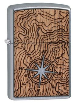 Zippo - Woodchuck Usa Compass Windproof Pocket Lighter