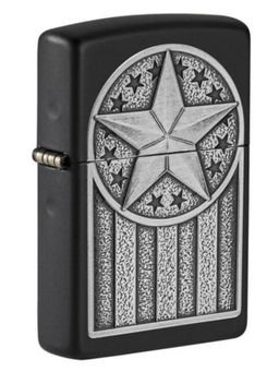 Zippo - American Metal Emblem Windproof Pocket Lighter