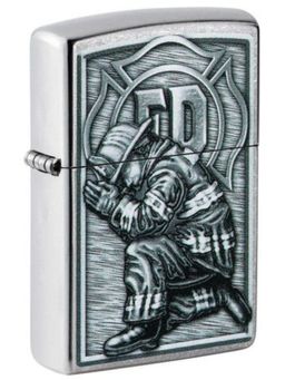 Zippo - Firefighter Design Windproof Pocket Lighter